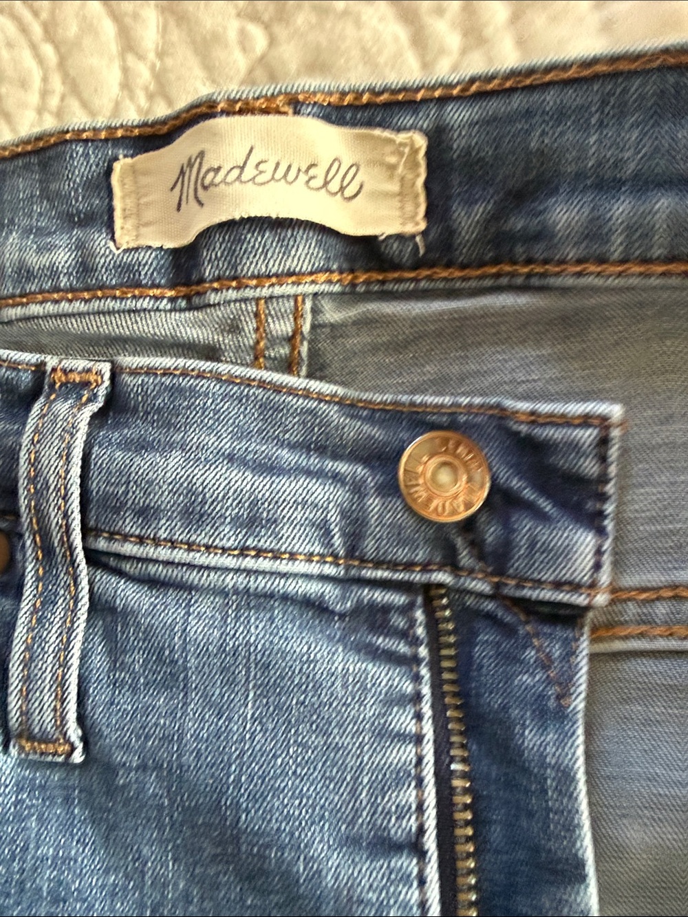 Madewell Light Blue High-Rise Women's Jeans